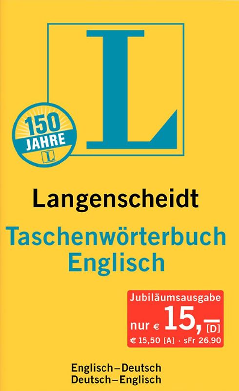 Langenscheidt Taschenwörterbücher. Englisch-Deutsch /Deutsch-Englisch