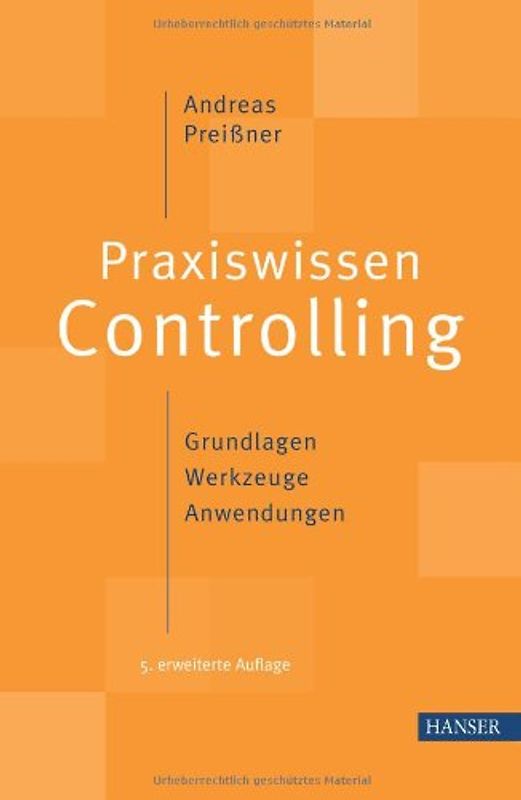 Praxiswissen Controlling