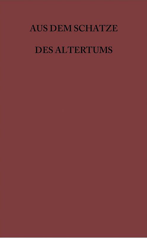 Aus dem Schatze des Altertums / Xenophon, Anabasis Teil 2
