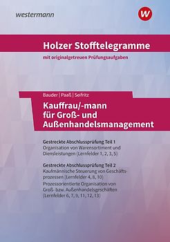 Holzer Stofftelegramme Kauffrau/-mann für Groß- und Außenhandelsmanagement