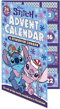 Disney Stitch: Advent Calendar a Storybook Library