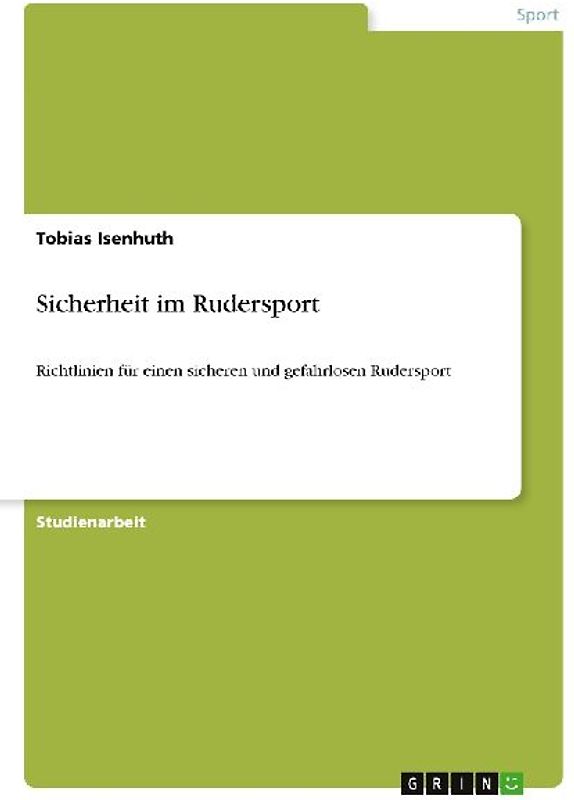 Sicherheit im Rudersport