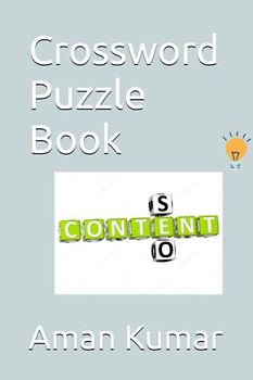 Crossword Puzzle Book