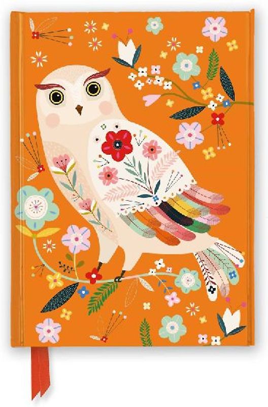Bee Brown: Folk Owl (Foiled Journal)