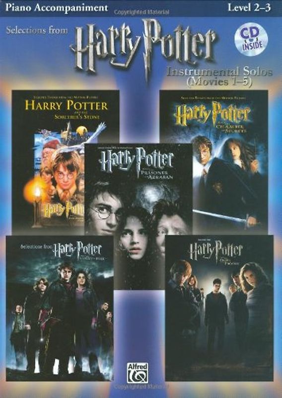 Harry Potter Instrumental Solos (Movies 1-5) - Level 2-3