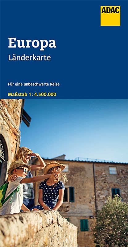 ADAC Länderkarte Europa 1:4,5 Mio.