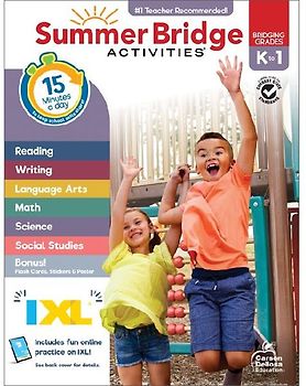 Summer Bridge Activities, Grades K - 1