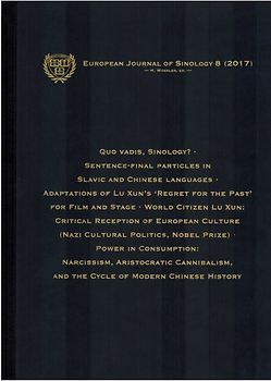 European Journal of Sinology 8 (2017)