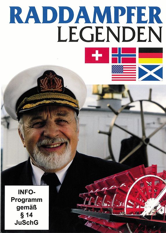 Schuber Raddampfer Legenden (2 DVDs im Geschenkschuber zum Vorzugspreis) Gesamtlänge: ca. 218 Minuten DVD