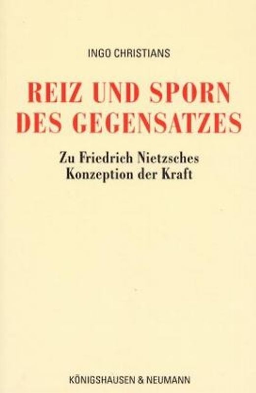 Reiz und Sporn des Gegensatzes