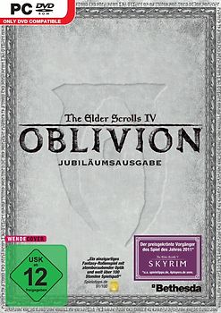 The Elder Scrolls IV: Oblivion [Jubiläumsausgabe inkl. allen AddOns, Karte und Bonus DVD] PC Spiele