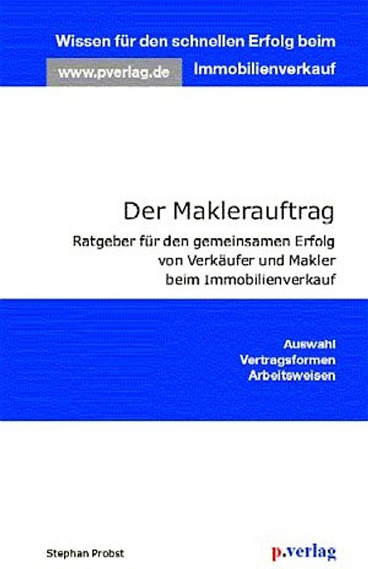 Der Maklerauftrag