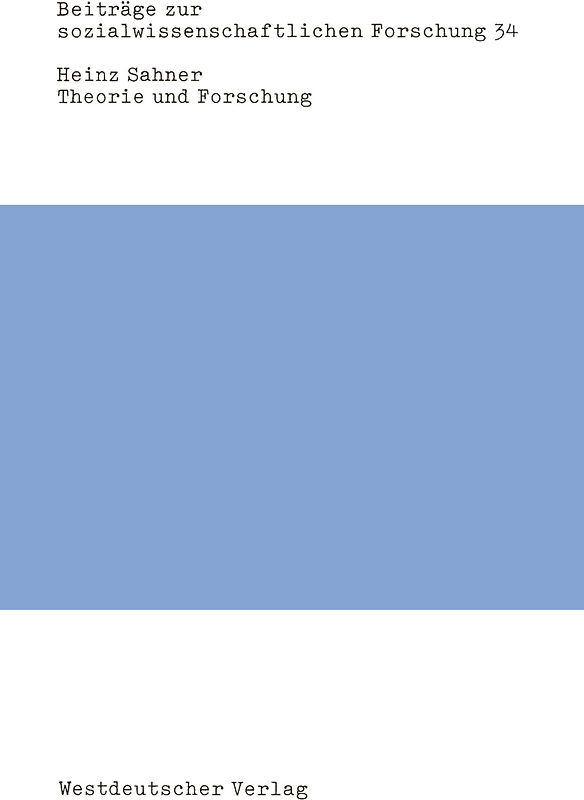 Theorie und Forschung