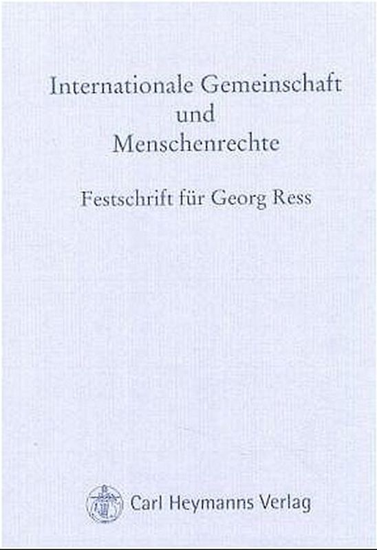Internationale Gemeinschaft und Menschenrechte
