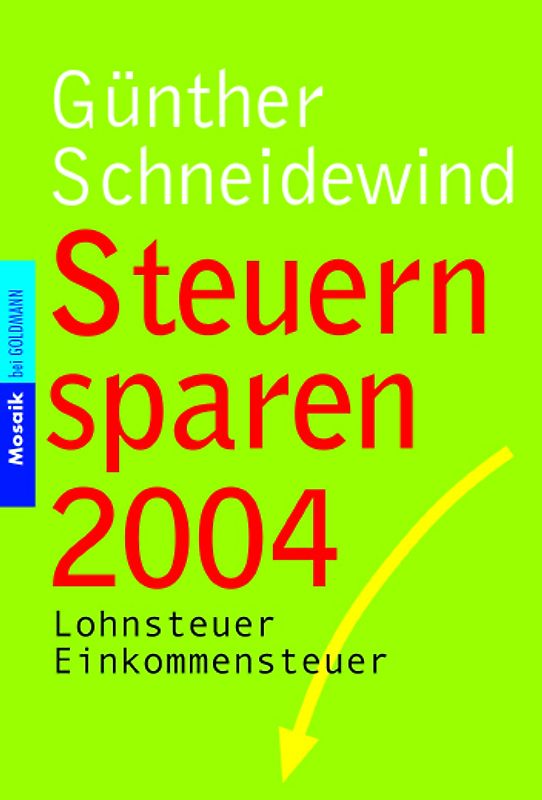 Steuern sparen 2004