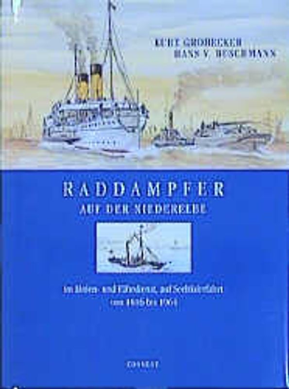 Raddampfer auf der Niederelbe