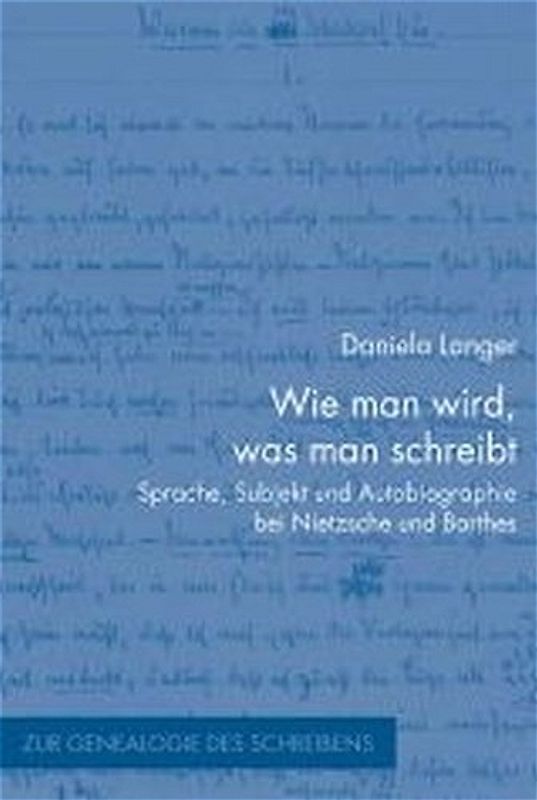 Wie man wird, was man schreibt