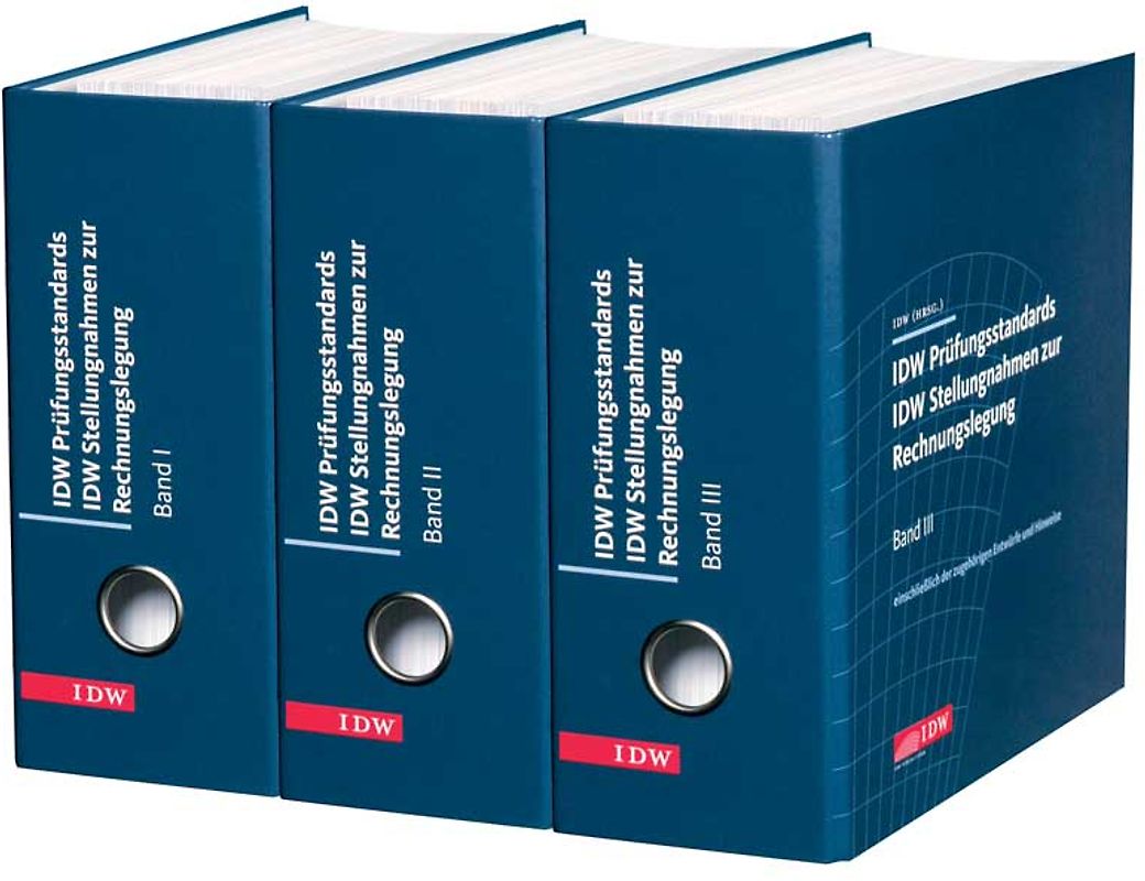 IDW Verlautbarungen, Grundwerk, 5 Ordner Fortsetzung