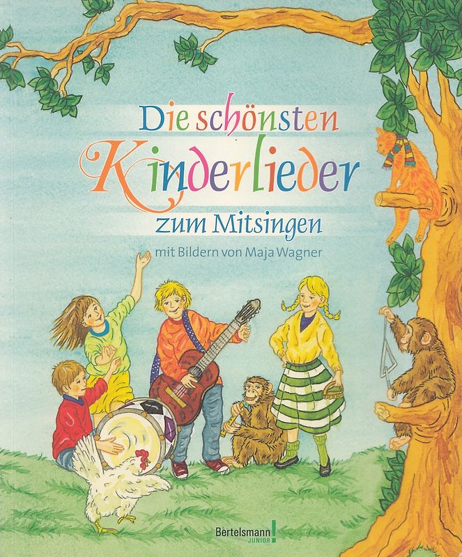 TING®: Die schönsten Kinderlieder zum Mitsingen mit Bildern von Maja Wagner [Taschenbuch]