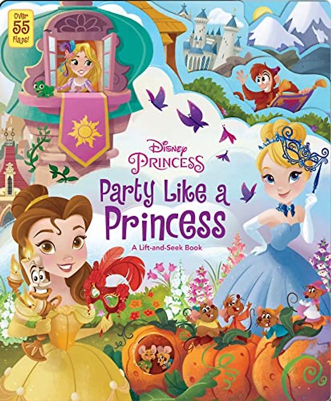Disney Princess: Party Like a Princess: A Lift-and-Seek Book (Lift-the-Flap)