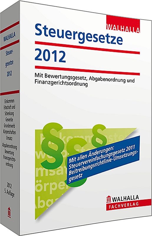 Steuergesetze Ausgabe 2012