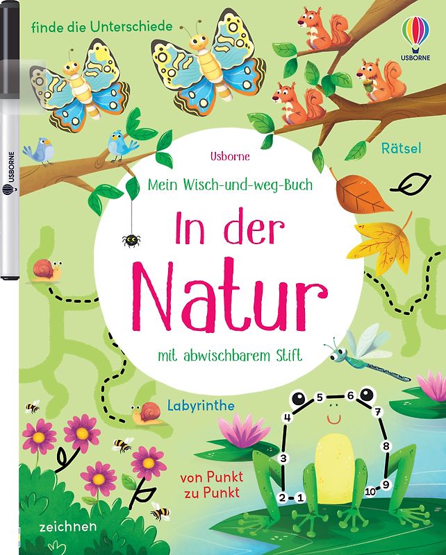 Mein Wisch-und-weg-Buch: In der Natur