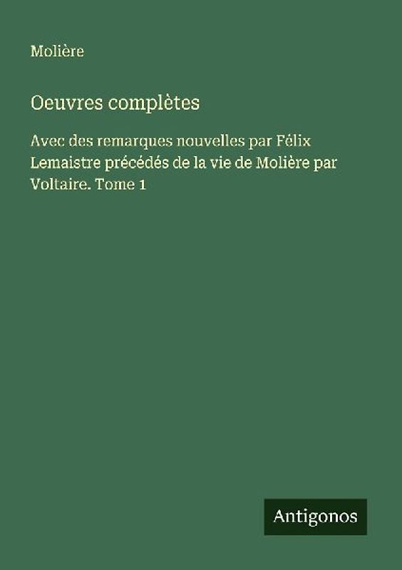 Oeuvres complètes