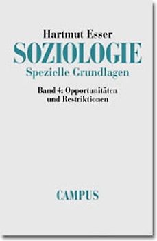 Soziologie. Spezielle Grundlagen