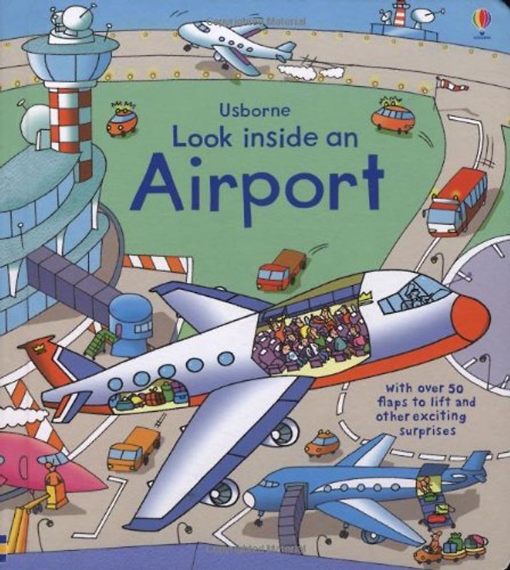 Look Inside an Airport (Usborne Look Inside) - Jones, Rob Lloyd