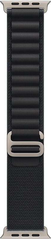 Apple Watch 44/45/46/49 mm Boucle Alpine Medium noir