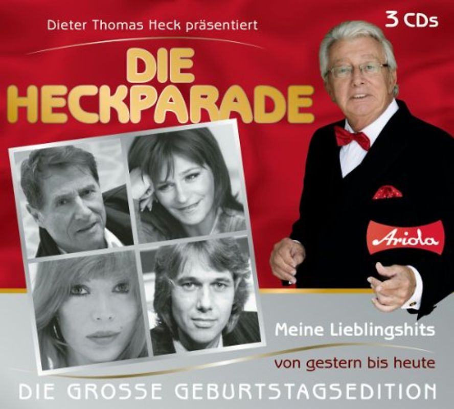 Die Heckparade: Meine Lieblingshits - Dieter Thomas Heck [3 CDs, Geburtstagsedition]