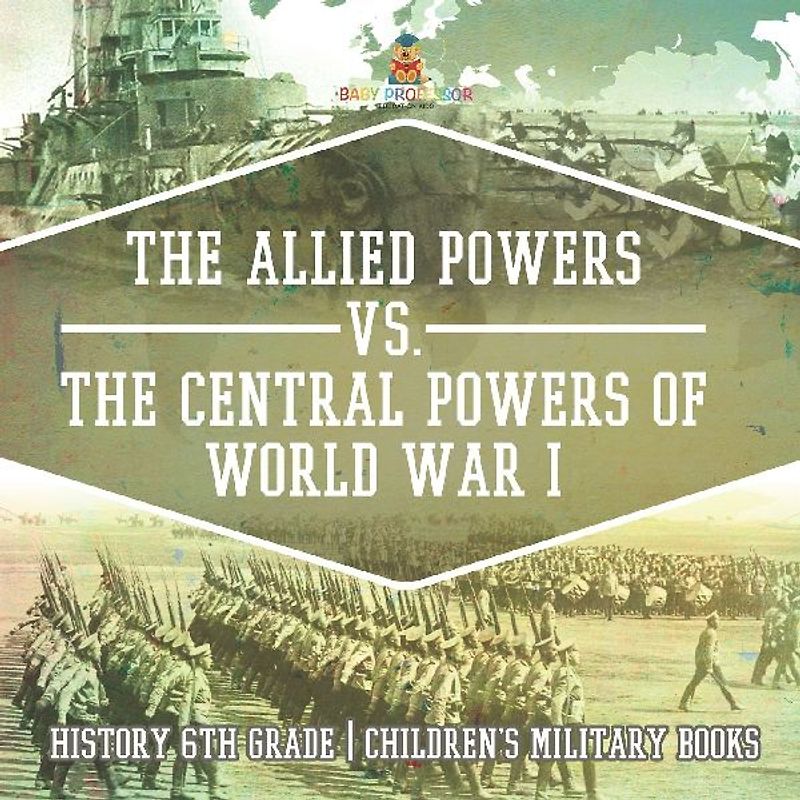 The Allied Powers vs. The Central Powers of World War I History 6th Grade | Children's Military Books