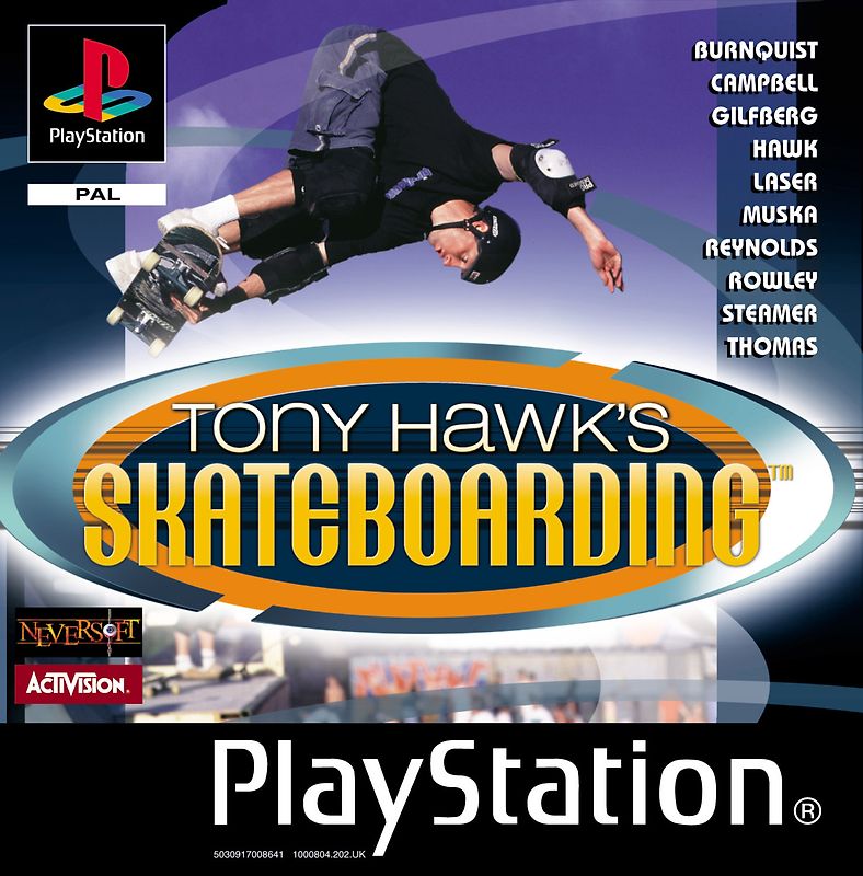 Tony Hawk's: Skateboarding PlayStation 1