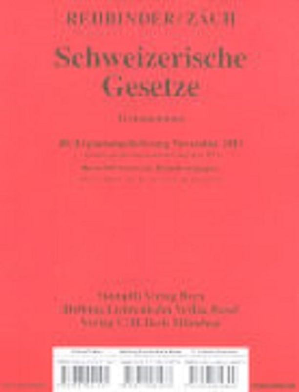 Schweizerische Gesetze