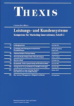 Kompetenz für Marketing-Innovationen / Leistungs- und Kundensysteme