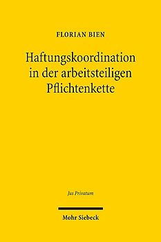 Haftungskoordination in der arbeitsteiligen Pflichtenkette