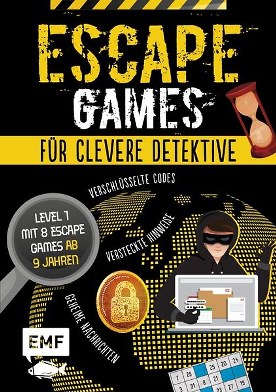 Escape Games Level 1 (gelb) – Löse die Rätsel! – 8 Escape Games ab der 4. Klasse