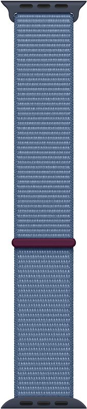 Apple Watch 44/45/46/49 mm Boucle Sport bleu d’hiver