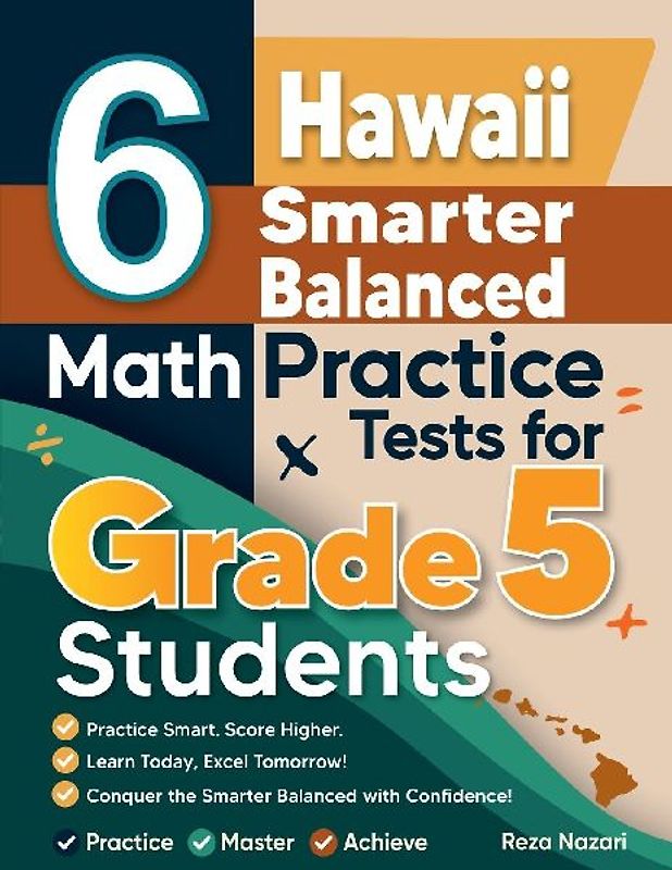 6 Hawaii Smarter Balanced Grade 5 Math Practice Tests