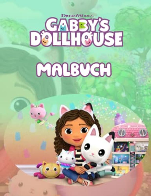 Malbuch gάββy's dθllhθusέ: Perfektes Geschenk für Fans mit 69 makellosen, hochwertigen Illustrationen von Charakteren zum Ausmalen.