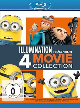 Minions 4 Movie Collection [4 Discs] Blu-ray Disc