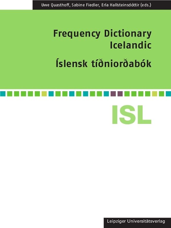 Frequency Dictionary Icelandic