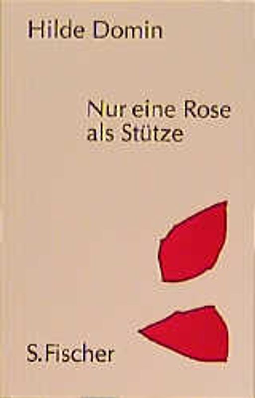 Nur eine Rose als Stütze
