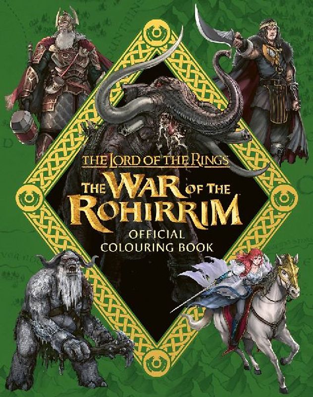 The Lord of the Rings: The War of the Rohirrim Official Colouring Book