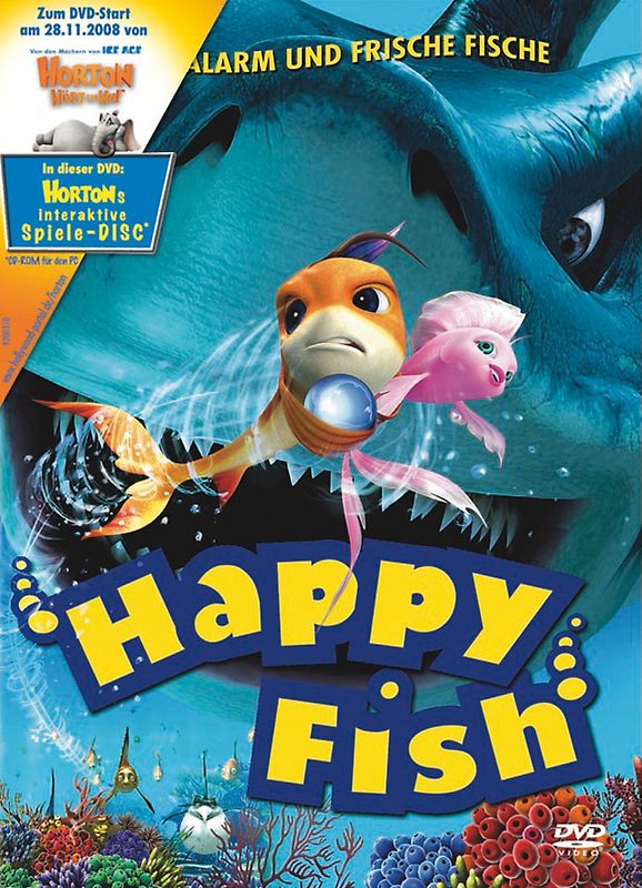 Happy Fish - Hai Alarm und frische Fische + Horton Activity Disc DVD