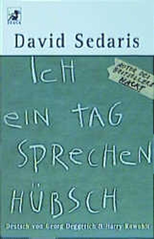 Ich ein Tag sprechen hübsch