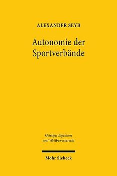 Autonomie der Sportverbände