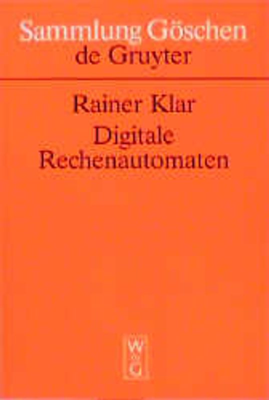 Digitale Rechenautomaten
