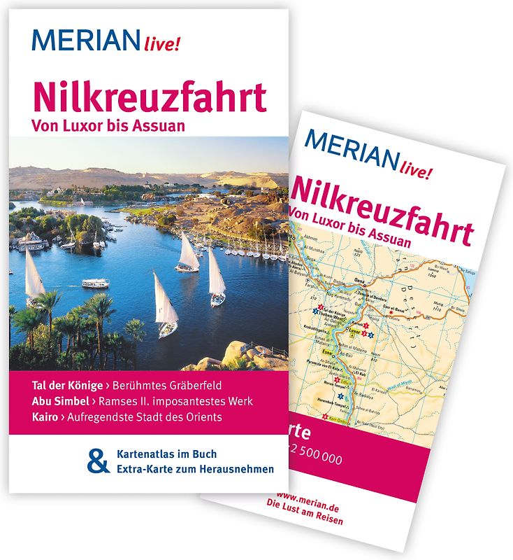 MERIAN live! Reiseführer Nilkreuzfahrt Von Luxor bis Assuan