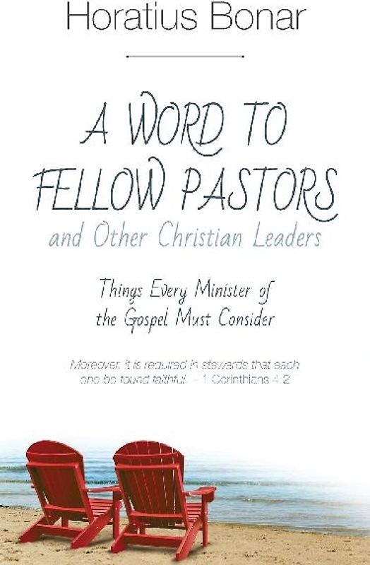 A Word to Fellow Pastors and Other Christian Leaders